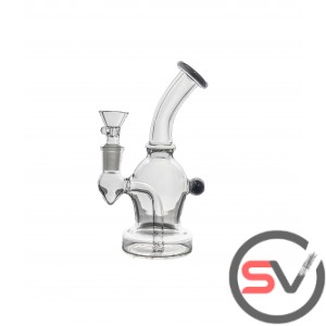 GUMDROP GLASS WATER PIPE 6inch